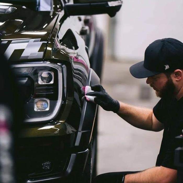 Applying ceramic coating to a vehicle for long-lasting protection