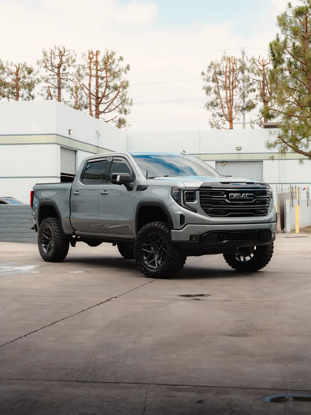 Lifted GMC Sierra freshly detailed — Signature Detail results