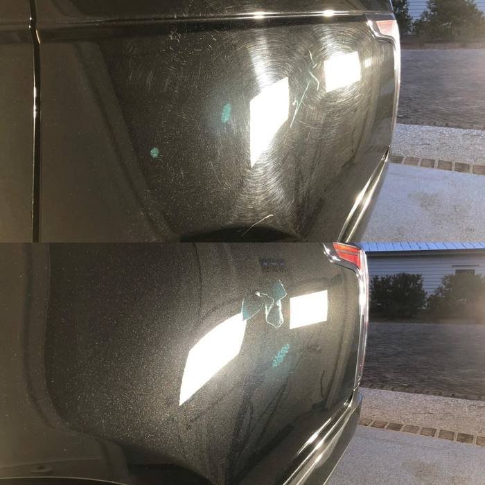 Paint correction before and after