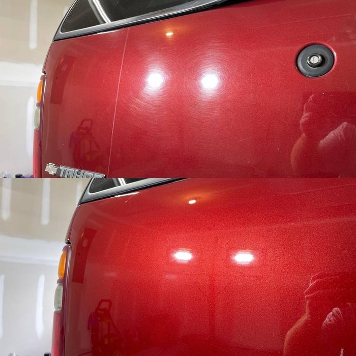 Paint correction before and after
