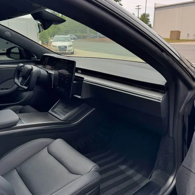 Tesla Model S interior detailed