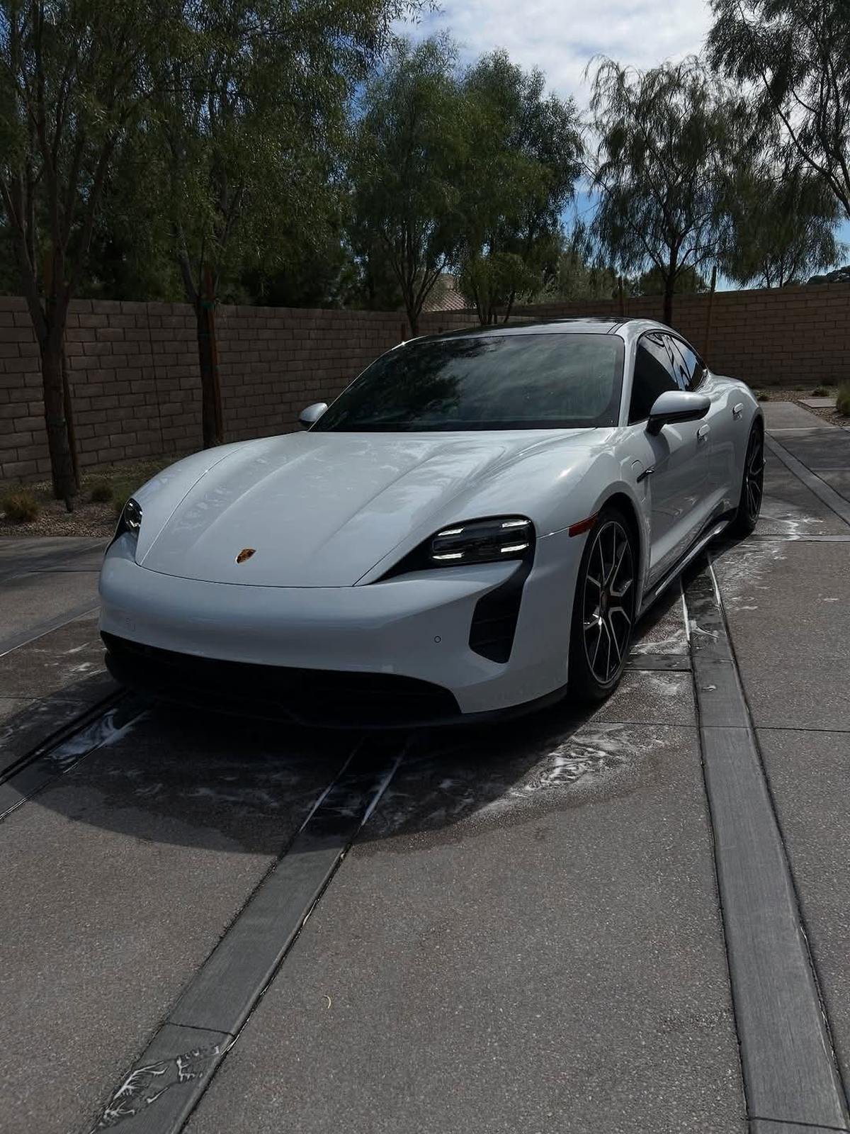 Freshly detailed vehicle in a Phoenix Valley driveway