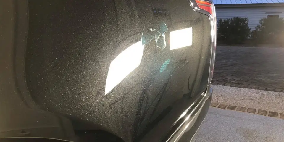 The same panel after correction